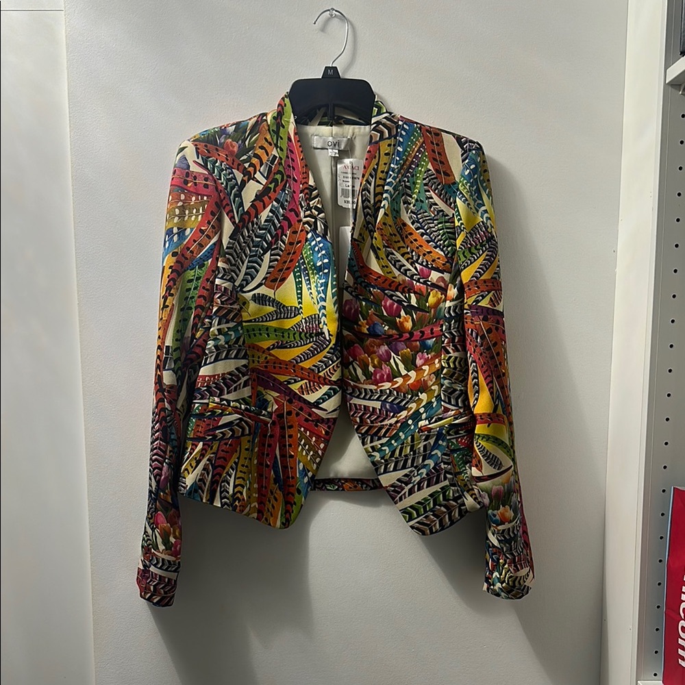 Vibrant Multicolor Women's Blazer